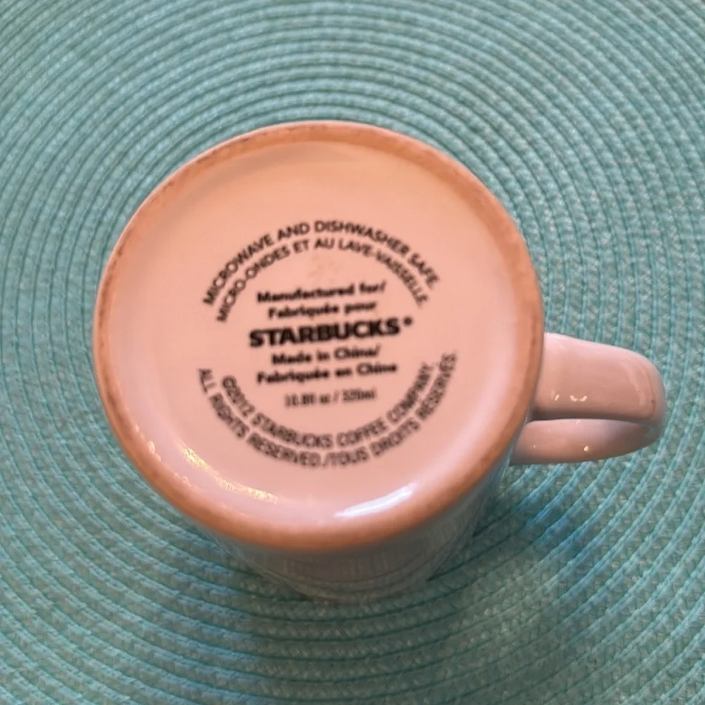 Starbucks Red Ornament 2012 holiday mug